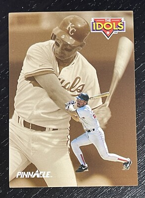 1992 Score Pinnacle The Idols #282 George Brett / Wade Boggs - Royals / Red Sox