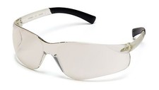 Pyramex Ztek Safety Glasses, I/O Mirror Lens, Clear Frame, 12 Pack S2580S