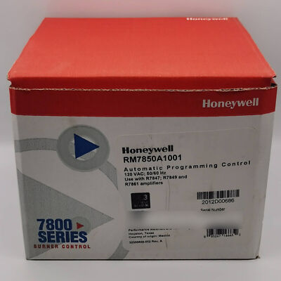 Programming Switch White Box New Honeywell RM7850A 1001 Automatic Programming Control In Box ...