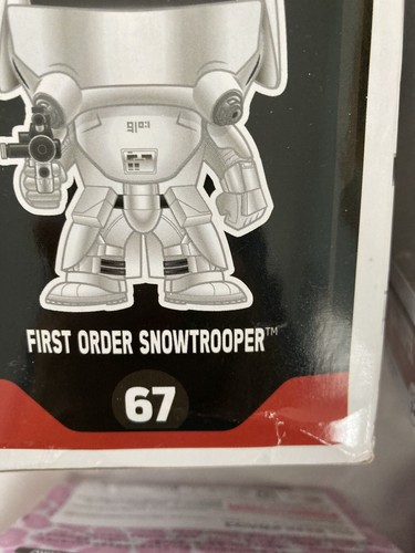 Funko Pop Star Wars First Order Snowtrooper FREE SHIPPING - Picture 3 of 5