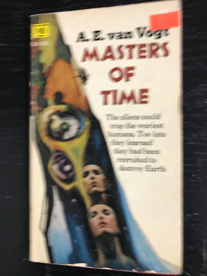 Masters of Time A E Van Vogt PB McFadden 1969 2nd print Sci-FI not signed