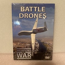 Weapons Of War - Battle Drones DVD 2006 IMP #13 Case is also a Book