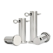 Clevis Pin Hinge Pin Rigging Pin All Sizes 6MM 8MM 10MM 304 Stainless Steel A2