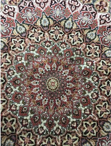 Circular Oriental Area Rug Chinese Circle Fine hand Knotted Oushak Round Silk 5 - Picture 2 of 4