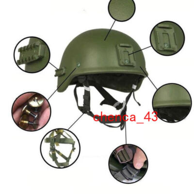 US!!! EMR Replica Russian 6b47 Tactical Helmet + Helmet Hat Cover