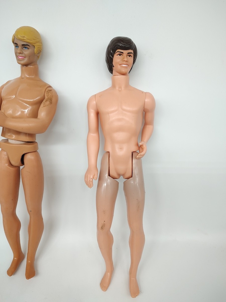 Mixed Lot of 11 Vintage Barbie Ken Fashion Dolls, Some Headless