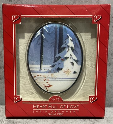 Hallmark 1985 Keepsake Ornament  ''Heart Full of Love''