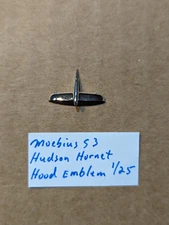MOEBIUS 53 HUDSON HORNET HOOD EMBLEM NEW! 1/25