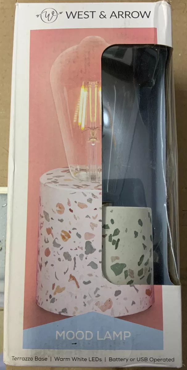 West Arrow Terrazzo Mood Lamp minor defect eBay