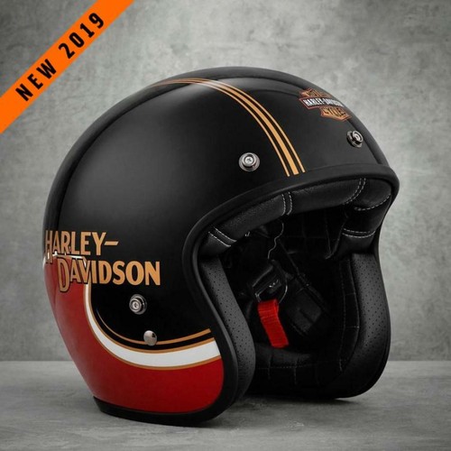 HARLEY Davidson la pala Elmetto B01 3/4 98277-19EX | eBay