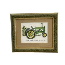 John Deere 1938 Needlepoint Cross Stitch Comp...