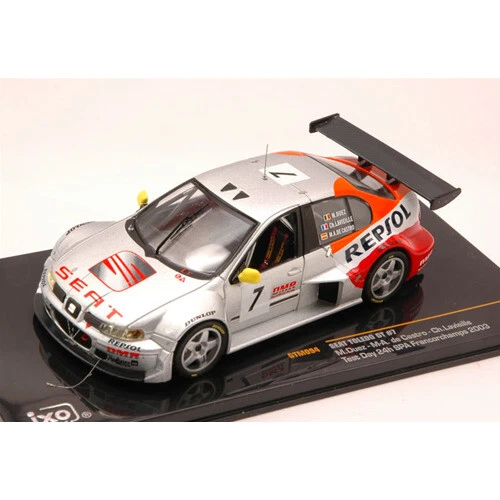 Modellini statici di auto da corsa sportive e turistiche Scala 1:43 per Seat