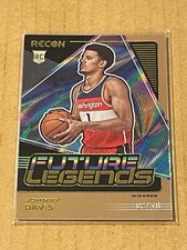 2022-23 RECON FUTURE LEGENDS GOLD INSERT JOHNNY DAVIS WIZARDS ROOKIE 8/10