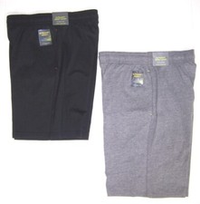 Tek Gear Boy's Jersey Training Shorts NWT Size S 8 or M 10/12 Black or Gray