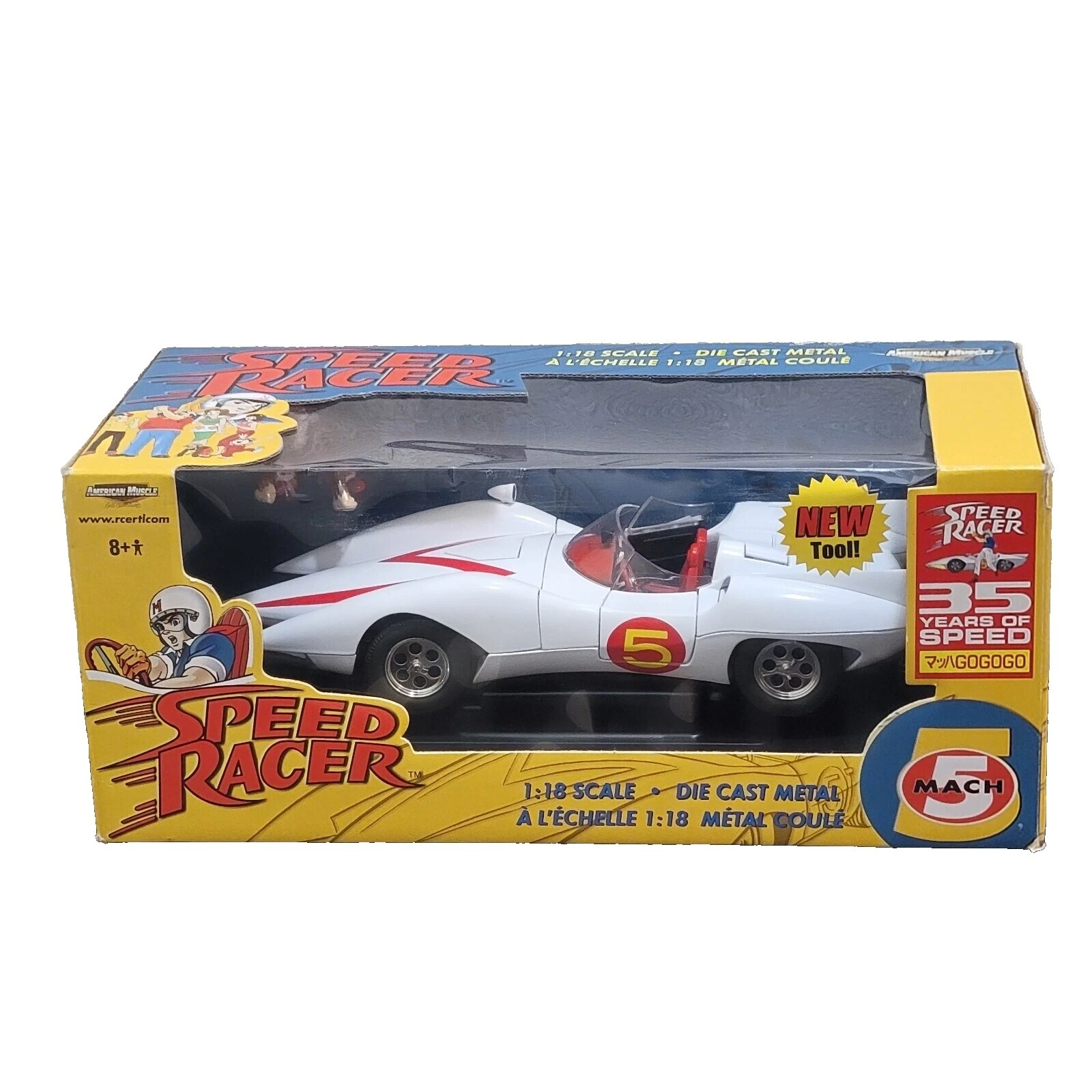 Vehículos de coches diecast Ertl Speed Racer