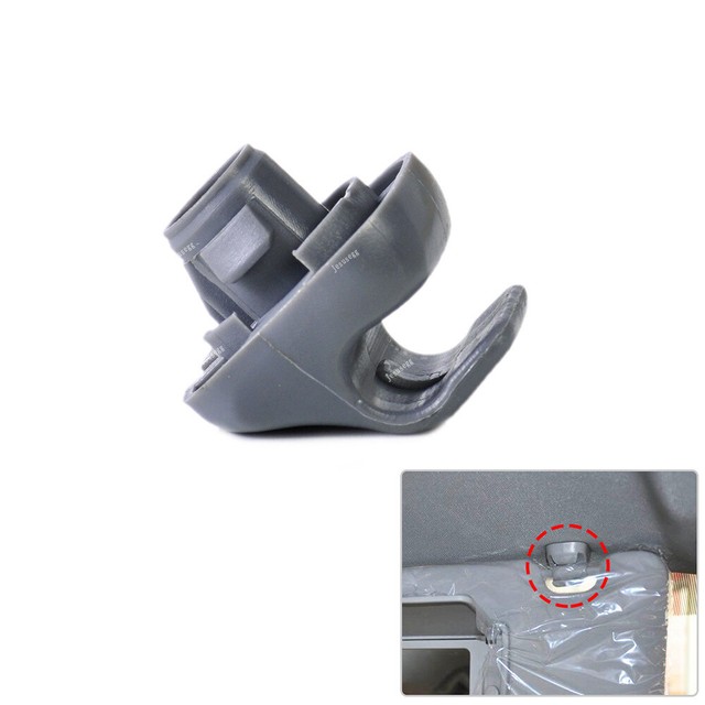 Gray Sun Visor Holder Retainer Clip For Honda 9807 Accord Civic CRV