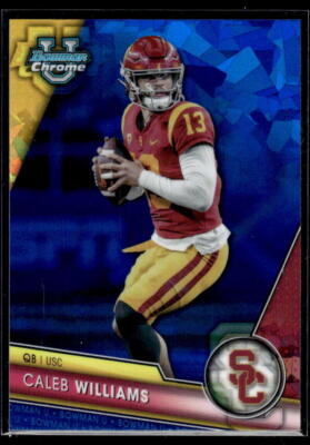 2023 Bowman Chrome Sapphire University Football - Pick A Card