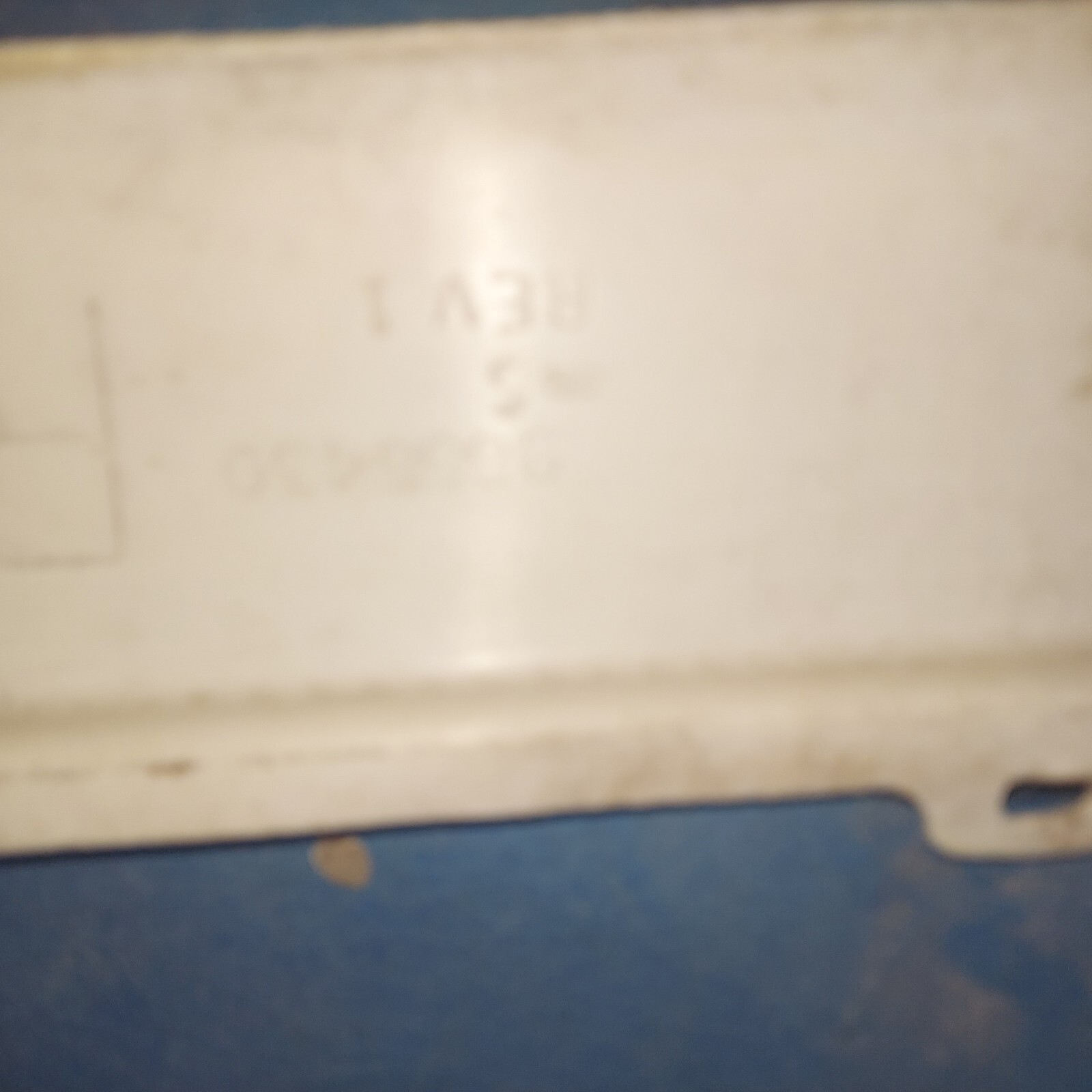 1973 Camaro Z28 Seat Belt Retainer Black Plastic GM 9666430 RH 72 73