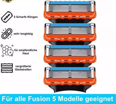 4-32 Stück Rasierklingen Nachfüllungen Kompatibel für Gillette Fusion 5 Proglide