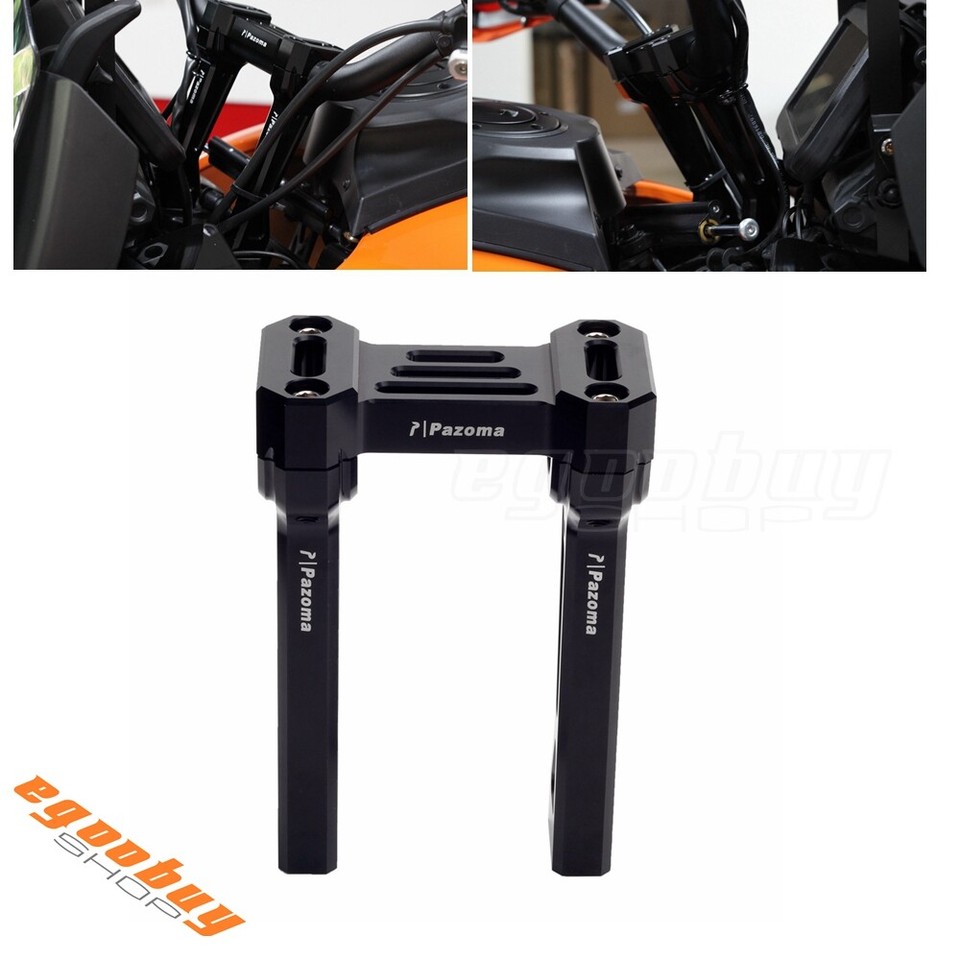 CNC Handlebar Tall Risers Top Clamp Cover For Harley Pan RA1250 RA1250S ...