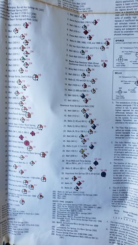 1979 MAP Geothermal Resources of Nevada & Their Potential for Direct Utilization - Picture 10 of 17