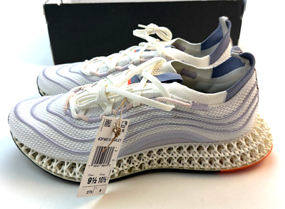 Adidas Sneakers Mens 8‎ 4D FWD X Parley GX9806 Running Athletic Gym White Shoes adidas 4Dfwd X Parley Running Mens White Sneakers Athletic  main image 2