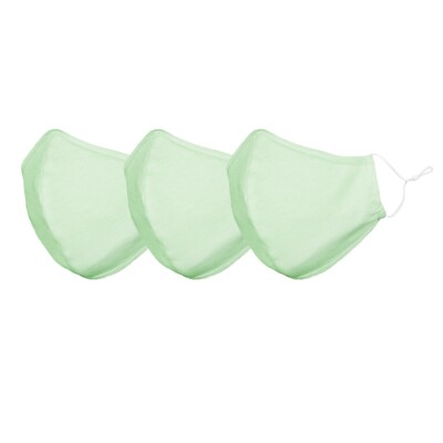 DALIX Cloth Face Mask Reuseable Washable Made in USA - S-M , L-XL Size (3 Pack)