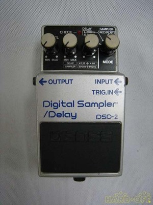 BOSS DSD-2 Digital Sampler Delay Guitar Effects Pedal Made in 