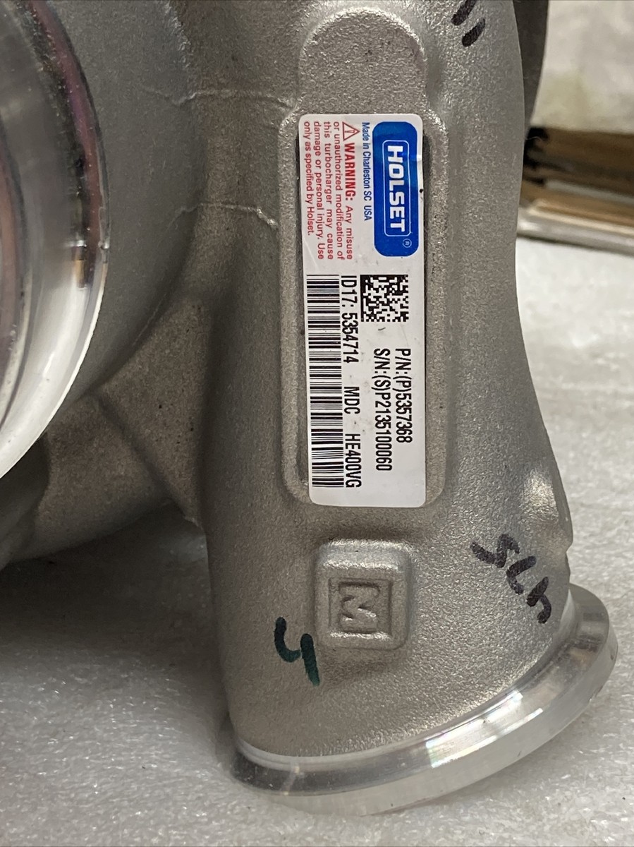 Holset VGT 2843481 Turbo Charger 5357368 HE400VG New | eBay