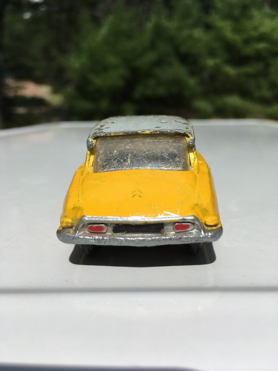 Meccano社　DINKY TOYS　シトロエン　レッカー車　フランス Dinky 24C Citroen DS 19 Yellow Repainted 1959 Made in France