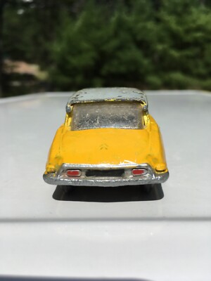 Citroën DS19 Dinky Toys 24C - Jaune - Jouet Ancien Meccano France - Occasion