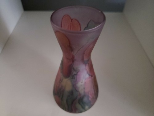 Rueven? Art Glass Bud Vase - Very delicate - 第 9/9 張圖片