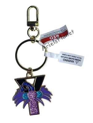 Disney Parks Yzma Letter Y Metal Keychain & Bag Charm