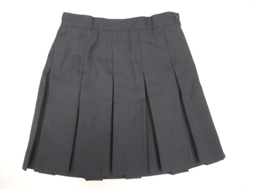 Girls R/K Navy Blue Box Pleat Uniform Skirt Reg.plus & Teen Sizes 16 - 20 Teen - Picture 3 of 5