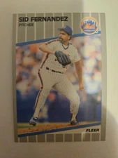 1989 FLEER SID FERNANDEZ #35 NM