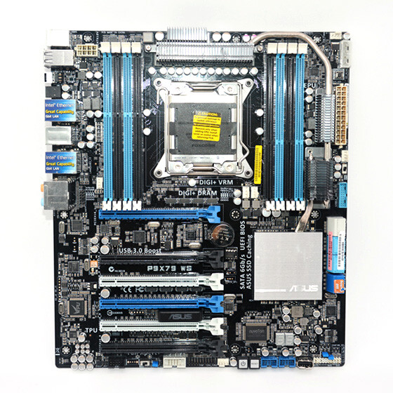 ASUS P9X79 WS LGA 2011 Intel X79 DDR3 SATA3 USB Workstation