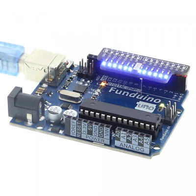 FUNDUINO LED Digitalport Tester kompatibel mit Arduino UNO und Mega