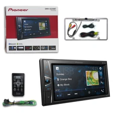 Pioneer DMH-G225BT 6.2" 2-DIN LCD Car USB AUX Bluetooth Stereo w Backup Camera