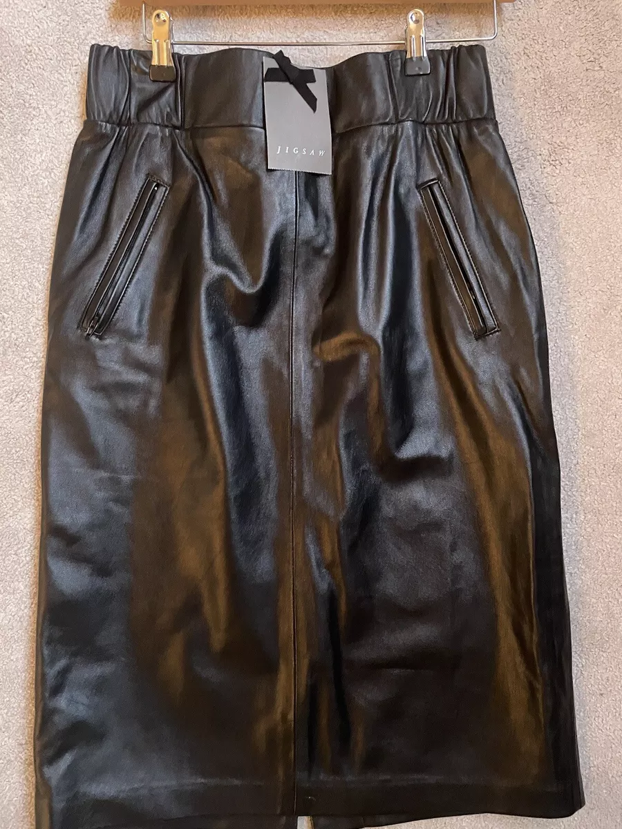 Size 12 deals leather skirt