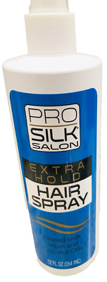 Pro Silk Salon Extra Hold Hair Spray. 12 Fl oz/354 ml.-Brand New-SHIPS N 24 HOUR