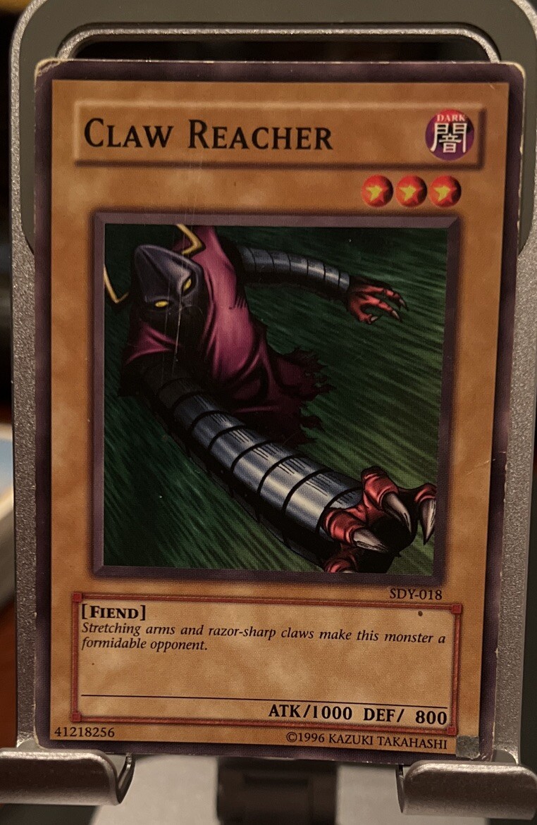 Claw Reacher - SDY-018 - Common Unlimited Yugioh | eBay