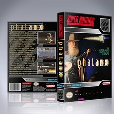 SNES Case - NO GAME - Phalanx