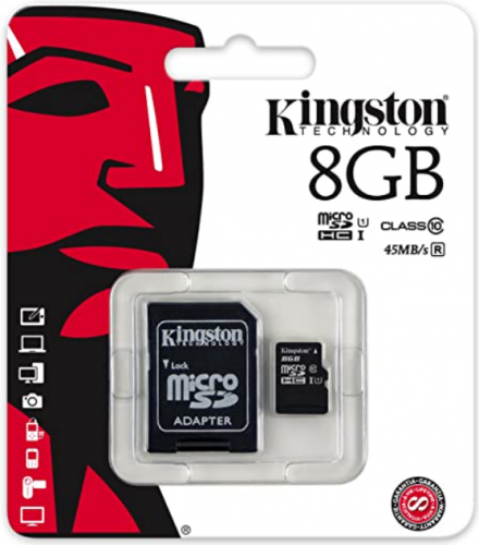 SDC-8GB Micro Sd Card 8GB Kingston HC Classe 4