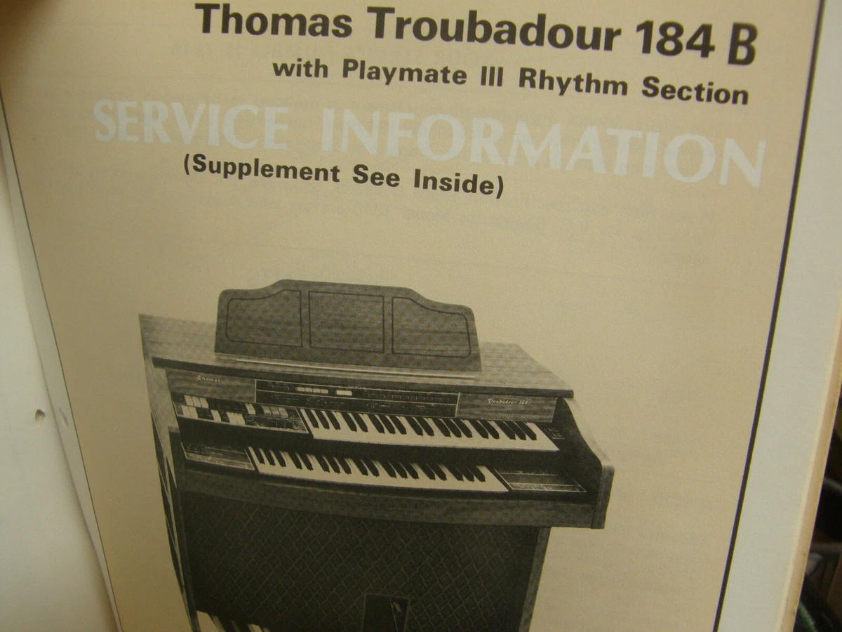 Thomas Piano, Keyboard & Organ Parts & Accessories for sale | eBay