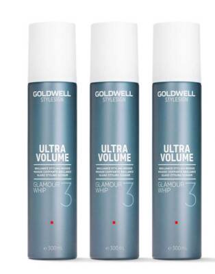 Goldwell Stylesign Ultra Volume Glamour Whip 3x 300ml = 900ml Stylingschaum