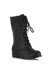 combat boots size 4