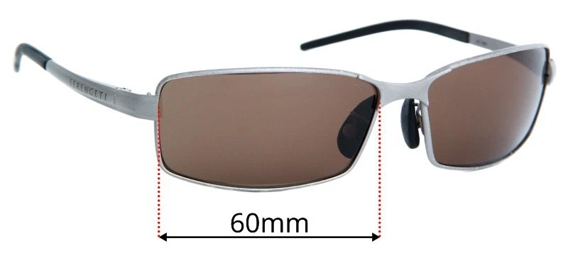 SFx Replacement Sunglass Lenses Fits Serengeti Verona 60mm Wide