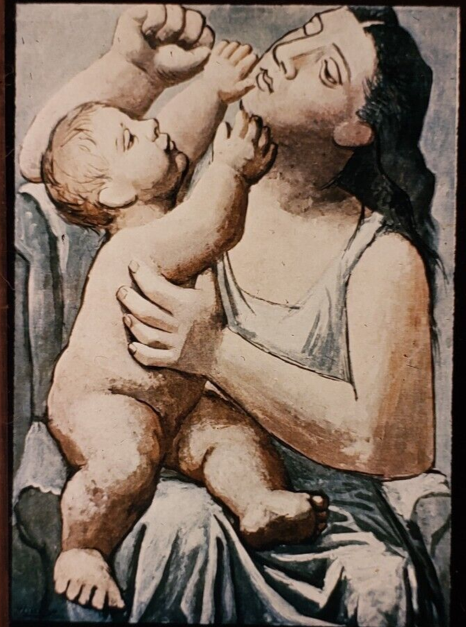 Pablo Picasso Mother and Child 1921-22 Art 35mm Glass Slide | eBay