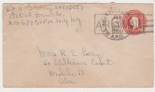 Scott # UC8 Post WWII APO 689 COVER, Assam,India.HQ,Northern Combat Area Command