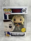 Funko Pop! Vinyl: Stranger Things - Eleven with Eggos (Chase) #421- See Pics